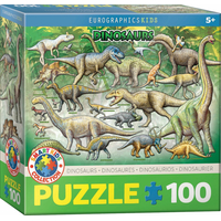 EUROGRAPHICS Puzzle Dinosauři 100 dílků