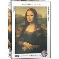 EUROGRAPHICS Puzzle Mona Lisa 1000 dílků