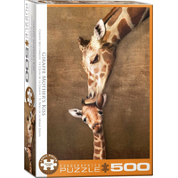EUROGRAPHICS Puzzle Polibek žirafy XL 500 dílků