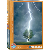 EUROGRAPHICS Puzzle Strom zasažený bleskem 1000 dílků