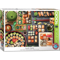 EUROGRAPHICS Puzzle Sushi stůl 1000 dílků