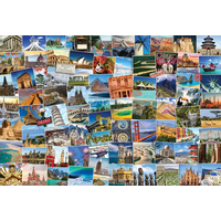 EUROGRAPHICS Puzzle Světoběžník 2000 dílků