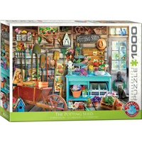 EUROGRAPHICS Puzzle V kůlně 1000 dílků