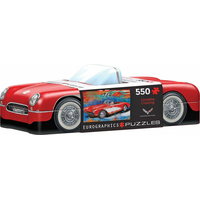 EUROGRAPHICS Puzzle v plechové krabičce Corvette 550 dílků