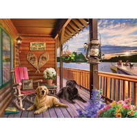 COBBLE HILL Puzzle Vítejte v domě u jezera 1000 dílků