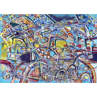 ENJOY Puzzle Napětí v křivkách 1000 dílků