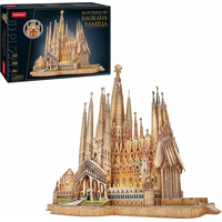 CUBICFUN Svítící 3D puzzle Sagrada Família 696 dílků