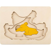 HAPE Vícevrstvé puzzle Zvířecí kamarádi