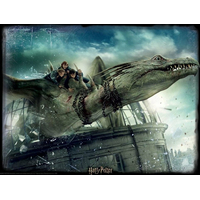 PRIME 3D Puzzle Harry Potter: Útěk z Gringottovic banky 3D XL 300 dílků