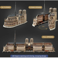 CUBICFUN 3D puzzle Katedrála Notre-Dame 293 dílků