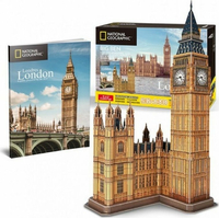 CUBICFUN 3D puzzle National Geographic: Big Ben 94 dílků