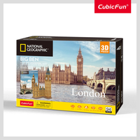 CUBICFUN 3D puzzle National Geographic: Big Ben 94 dílků