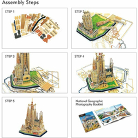 CUBICFUN 3D puzzle National Geographic: Sagrada Família 184 dílků