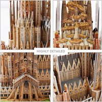 CUBICFUN 3D puzzle National Geographic: Sagrada Família 184 dílků