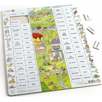 LARSEN Puzzle Angličtina 7: Na venkově 64 dílků