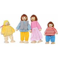 ECOTOYS Domeček pro panenky Pohádková rezidence s vybavením