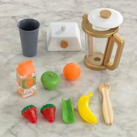 KIDKRAFT Mixér smoothie s příslušenstvím - zlatý