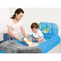 FISHER-PRICE Nafukovací lůžko s projektorem - modré