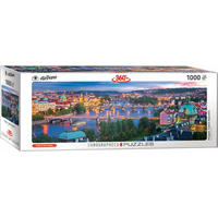 EUROGRAPHICS Panoramatické puzzle Praha, Česká republika 1000 dílků