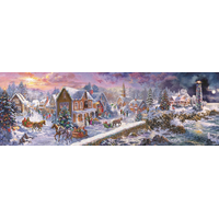 EUROGRAPHICS Panoramatické puzzle Prázdniny na pobřeží 1000 dílků