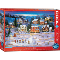 EUROGRAPHICS Puzzle Hvězdy na ledě 1000 dílků