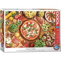 EUROGRAPHICS Puzzle Italský stůl 1000 dílků