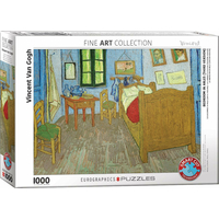 EUROGRAPHICS Puzzle Ložnice v Arles 1000 dílků