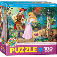 EUROGRAPHICS Puzzle Píseň pro princeznu 100 dílků