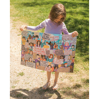 EEBOO Puzzle Protest za ochranu klimatu 100 dílků