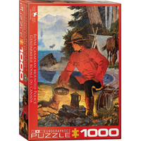 EUROGRAPHICS Puzzle Ráno u táboráku 1000 dílků