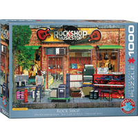EUROGRAPHICS Puzzle Rock Shop 1000 dílků