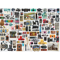 EUROGRAPHICS Puzzle Svět fotoaparátů 1000 dílků