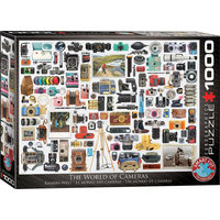 EUROGRAPHICS Puzzle Svět fotoaparátů 1000 dílků