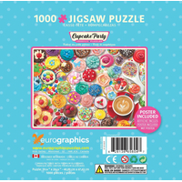 EUROGRAPHICS Puzzle v plechové krabičce Dortíková oslava 1000 dílků