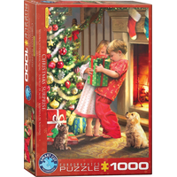 EUROGRAPHICS Puzzle Vánoční překvapení 1000 dílků
