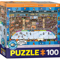 EUROGRAPHICS Spot & Find puzzle Hokej 100 dílků