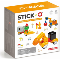 Stick-O Stavební auta 26ks