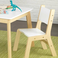 KIDKRAFT Stůl s židličkami - bílý