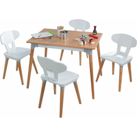 KIDKRAFT Stůl s židličkami - světlý