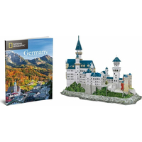 CUBICFUN 3D puzzle National Geographic: Neuschwanstein 121 dílků