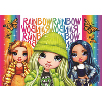 CLEMENTONI Brilliant puzzle Rainbow High: Poppy, Jade a Skyler 104 dílků