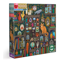 EEBOO Čtvercové puzzle Alchymistova pracovna 1000 dílků