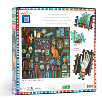 EEBOO Čtvercové puzzle Alchymistova pracovna 1000 dílků