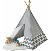 KIDKRAFT Dětský stan TEEPEE - šedý