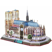 CUBICFUN Svítící 3D puzzle Notre Dame 149 dílků