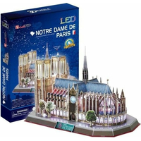 CUBICFUN Svítící 3D puzzle Notre Dame 149 dílků