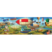 EUROGRAPHICS Panoramatické puzzle Velký závod 1000 dílků