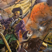 LARSEN Puzzle Piráti 85 dílků