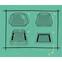 CLEMENTONI Puzzle Frame Me Up Tlapková patrola 60 dílků