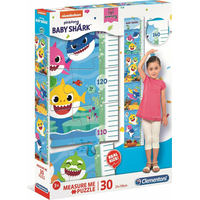 CLEMENTONI Puzzle metr Baby Shark 30 dílků